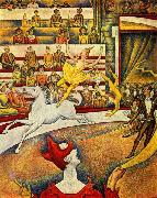 Georges Seurat The Circus, oil on canvas